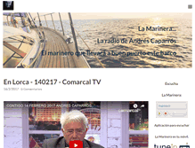 Tablet Screenshot of lamarinera.es